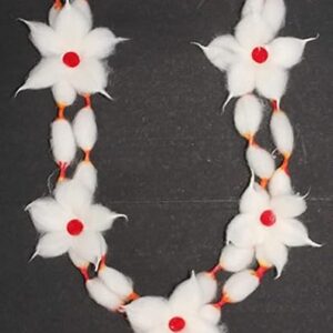 Home marigold-creative-houses-cotton-mala-garland-with-gejje-vastra-flowers-length-18-inches-set-of-3-garland