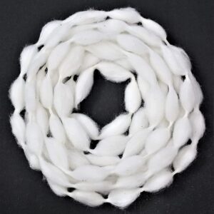 Home mch cotton vastramala or gejje vastra or kapus vastra (plain) (2 meters each) (set of 10 vastramalas