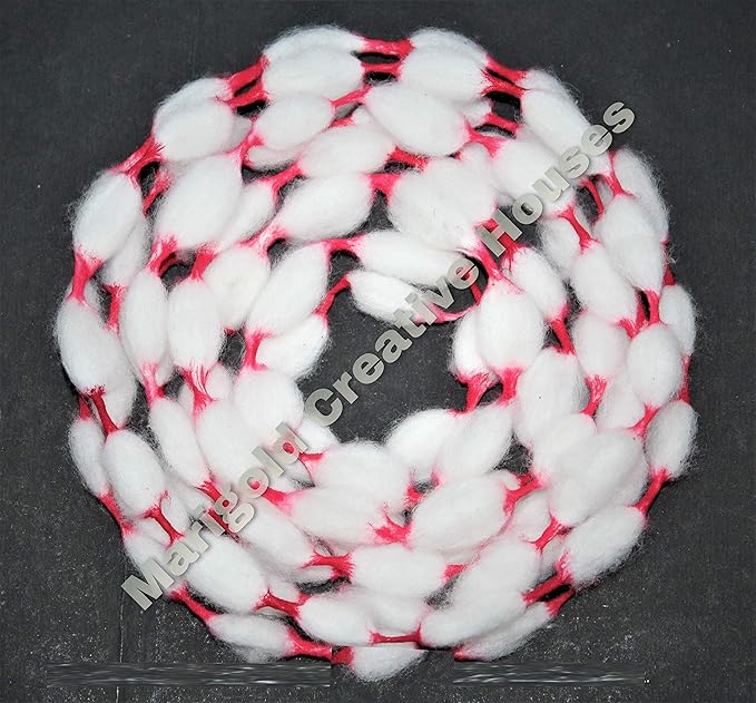 mch marigold creative houses cotton vastramala or gejje vastra or kapus vastra with kumkum (length 1 meter each) set of 6 vastramala mch marigold creative houses cotton vastramala or gejje vastra or kapus vastra with kumkum (length 1 meter each) set of 6 vastramala