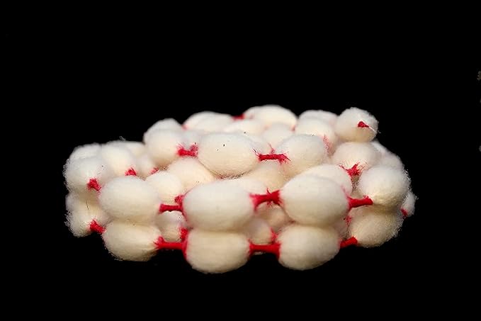 mch cotton vastramala or gejje vastra or kapus vastra (set of 10 vastramalas each of 18 gantu (knots) and kumkum) mch cotton vastramala or gejje vastra or kapus vastra (set of 10 vastramalas each of 18 gantu (knots) and kumkum)