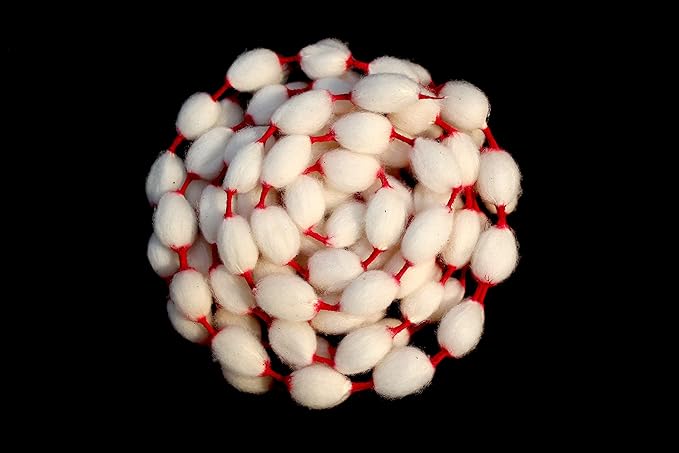 marigold creative houses cotton vastramala or gejje vastra or kapus vastra (set of 10 vastramalas each of 25 gantu (knots) and kumkum) marigold creative houses cotton vastramala or gejje vastra or kapus vastra (set of 10 vastramalas each of 25 gantu (knots) and kumkum)